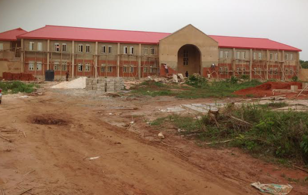 Construction Of Faith Academy Benin Male Hostel